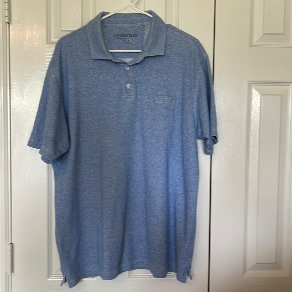 Cypress Club- Light blue XL men’s cypress Club polo shirt